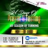 Singles Exclusive! 21 days Fasting and Prayers